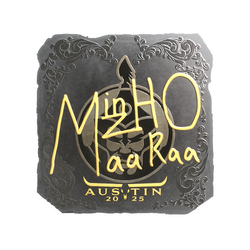 Sticker | mzinho (Foil) | Austin 2025