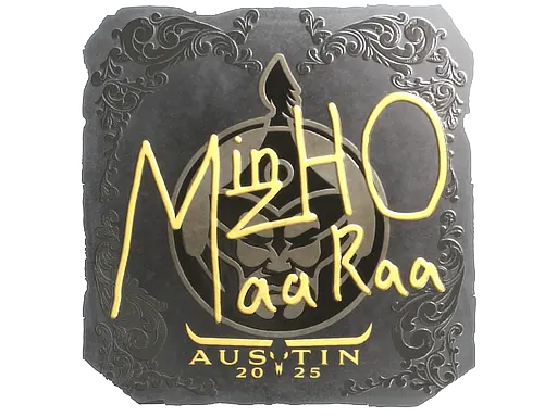 Sticker | mzinho (Foil) | Austin 2025