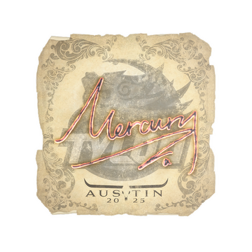 Sticker | Mercury | Austin 2025