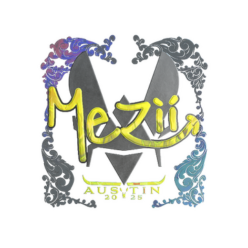Sticker | mezii (Holo) | Austin 2025