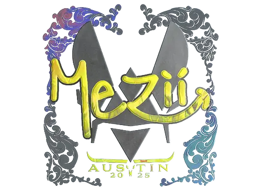 Sticker | mezii (Holo) | Austin 2025