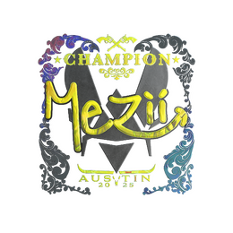 Sticker | mezii (Holo, Champion) | Austin 2025 image