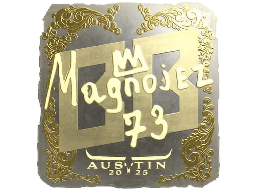 Sticker | Magnojez (Gold) | Austin 2025