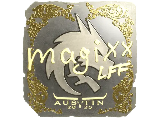 Sticker | magixx (Gold) | Austin 2025