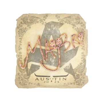 Sticker | MAJ3R | Austin 2025