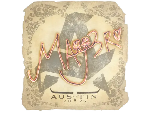 Sticker | MAJ3R | Austin 2025