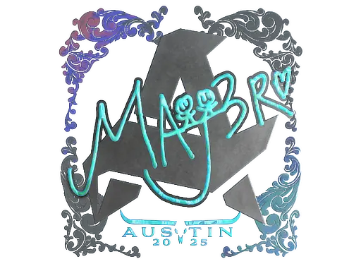 Sticker | MAJ3R (Holo) | Austin 2025
