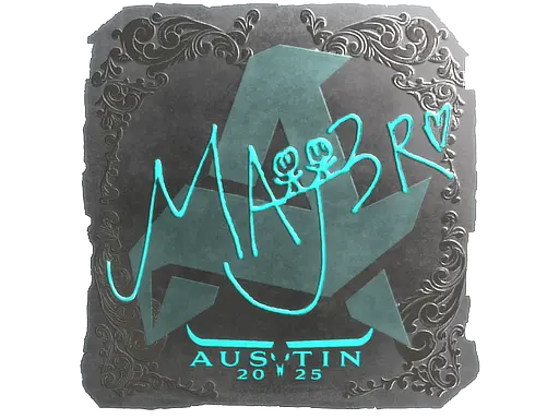 Sticker | MAJ3R (Foil) | Austin 2025