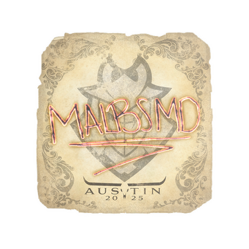 Sticker | malbsMd | Austin 2025
