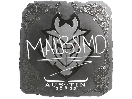 Sticker | malbsMd (Foil) | Austin 2025