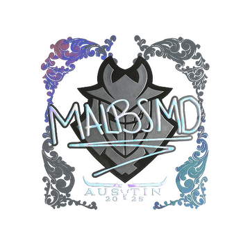 Sticker | malbsMd (Holo) | Austin 2025