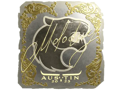 Sticker | molodoy (Gold) | Austin 2025
