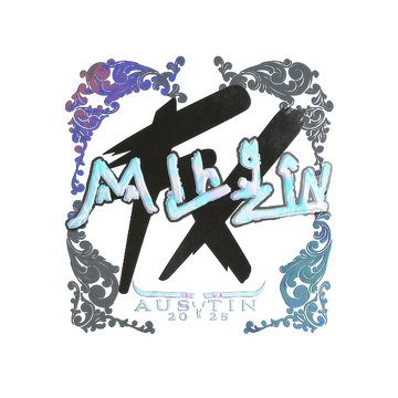Sticker | mlhzin (Holo) | Austin 2025