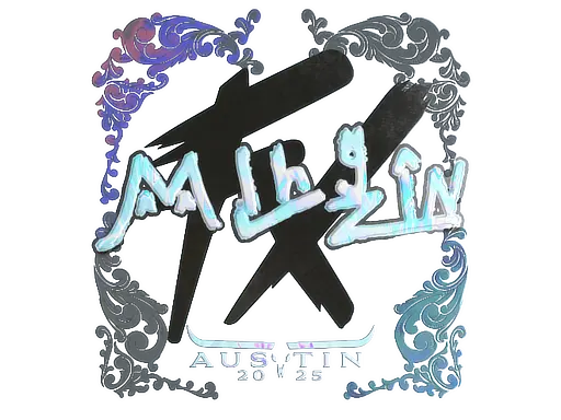 Sticker | mlhzin (Holo) | Austin 2025