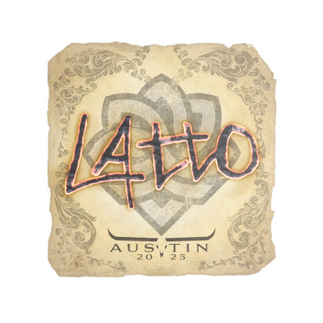 Sticker | latto | Austin 2025
