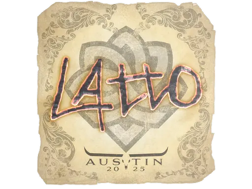 Sticker | latto | Austin 2025