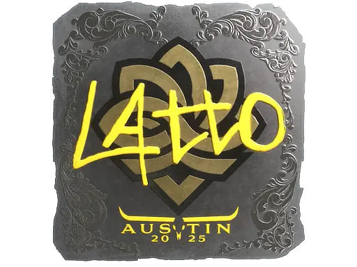 Sticker | latto (Foil) | Austin 2025
