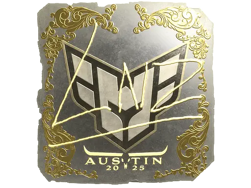 Sticker | LNZ (Gold) | Austin 2025