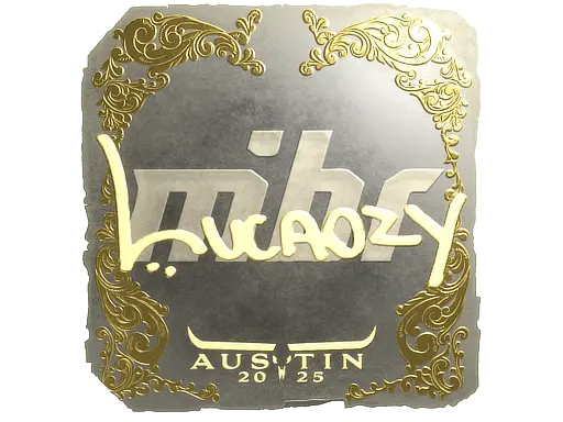 Sticker | Lucaozy (Gold) | Austin 2025