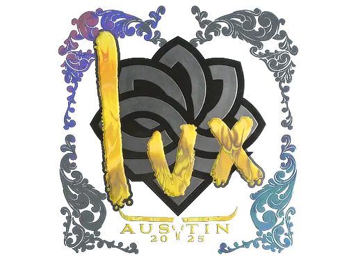 Sticker | lux (Holo) | Austin 2025