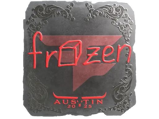 Sticker | frozen (Foil) | Austin 2025