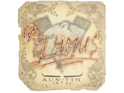 Sticker | FL4MUS | Austin 2025