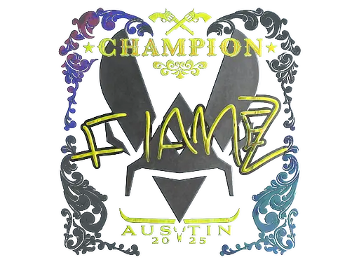 Sticker | FlameZ (Holo, Champion) | Austin 2025