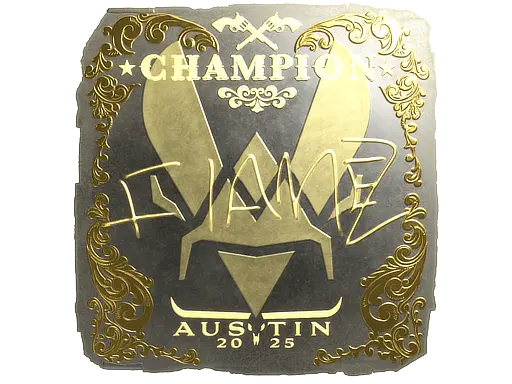 Sticker | FlameZ (Gold, Champion) | Austin 2025