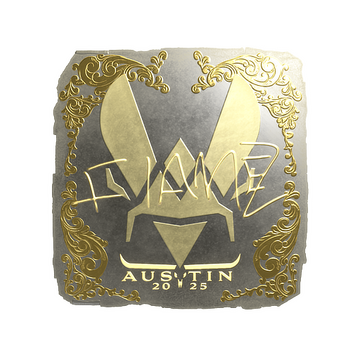 Sticker | FlameZ (Gold) | Austin 2025
