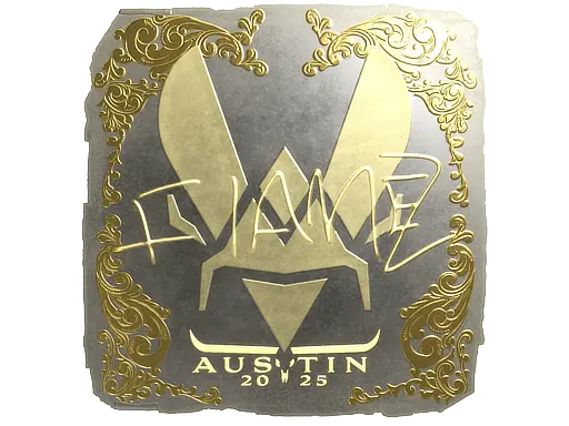Sticker | FlameZ (Gold) | Austin 2025