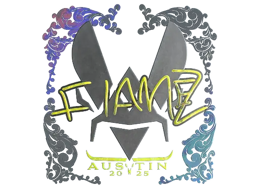 Sticker | FlameZ (Holo) | Austin 2025