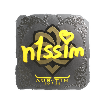 Sticker | n1ssim (Foil) | Austin 2025