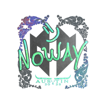 Sticker | noway (Holo) | Austin 2025