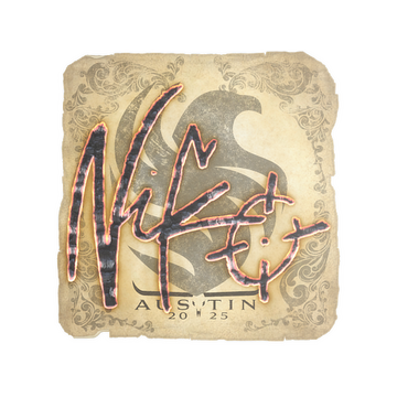 Sticker | NiKo | Austin 2025