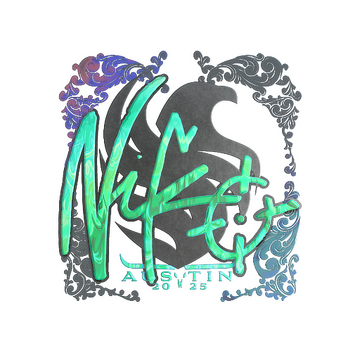 Sticker | NiKo (Holo) | Austin 2025