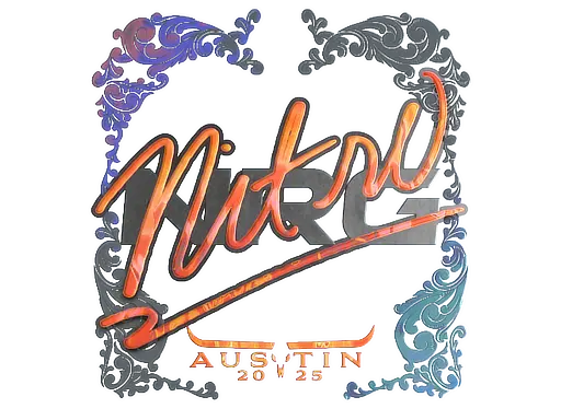 Sticker | nitr0 (Holo) | Austin 2025