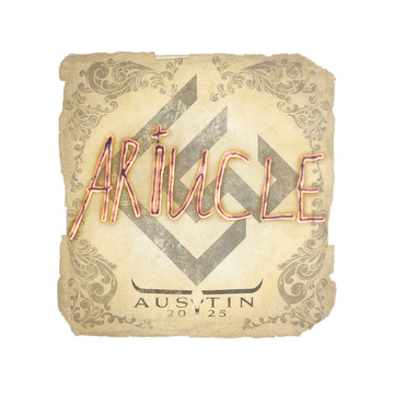 Sticker | Ariucle | Austin 2025