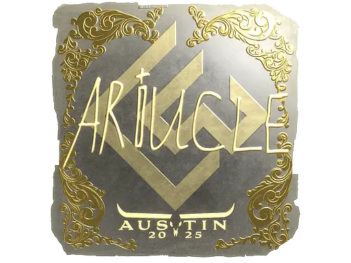 Sticker | Ariucle (Gold) | Austin 2025