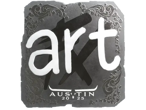 Sticker | arT (Foil) | Austin 2025
