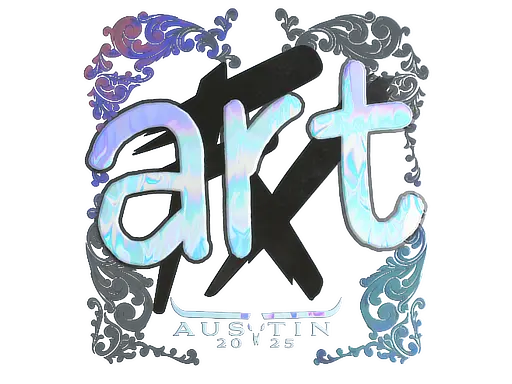 Sticker | arT (Holo) | Austin 2025