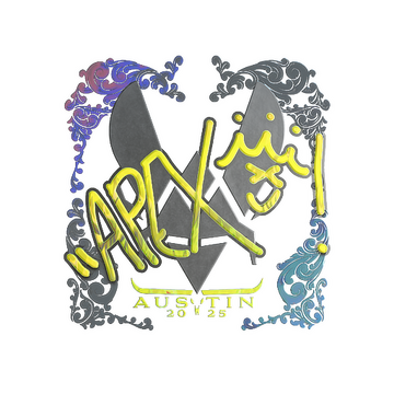Sticker | apEX (Holo) | Austin 2025