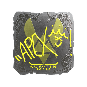 Sticker | apEX (Foil) | Austin 2025