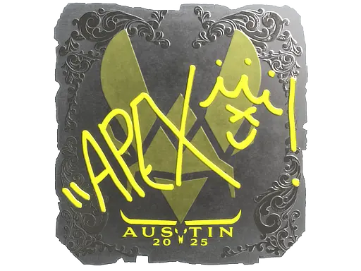 Sticker | apEX (Foil) | Austin 2025