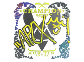 Sticker | apEX (Holo, Champion) | Austin 2025 image