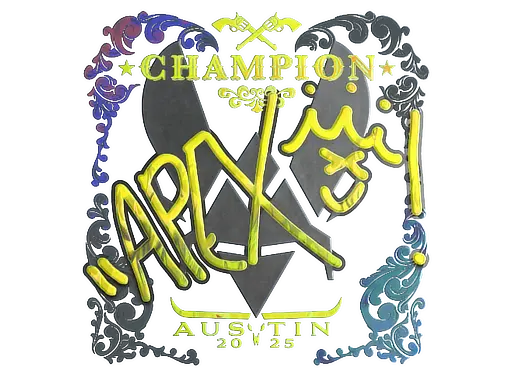 Sticker | apEX (Holo, Champion) | Austin 2025