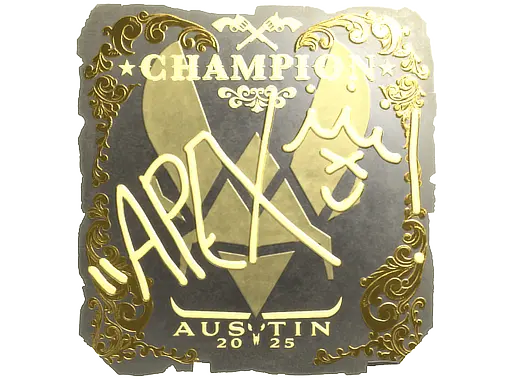 Sticker | apEX (Gold, Champion) | Austin 2025