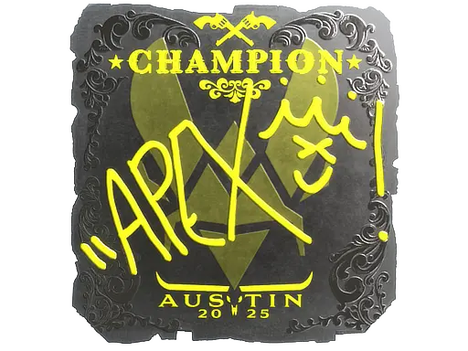 Sticker | apEX (Foil, Champion) | Austin 2025
