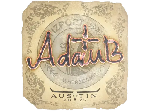 Sticker | adamb | Austin 2025