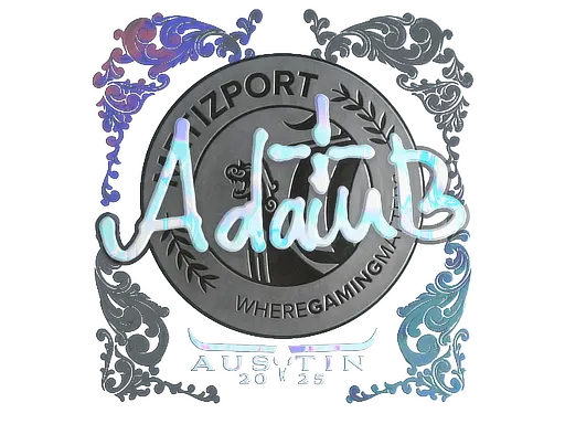 Sticker | adamb (Holo) | Austin 2025