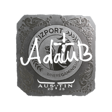 Sticker | adamb (Foil) | Austin 2025